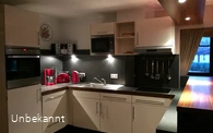 Appartement mit Gartenblick / Küche