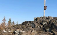 Gipfelkreuz auf den Trödelsteinen
